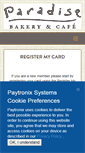 Mobile Screenshot of paradisebakery.myguestaccount.com