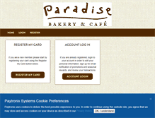 Tablet Screenshot of paradisebakery.myguestaccount.com