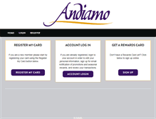 Tablet Screenshot of andiamo.myguestaccount.com