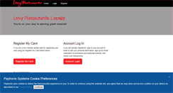 Desktop Screenshot of levyrestaurants.myguestaccount.com