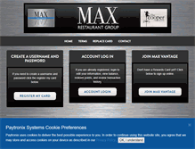 Tablet Screenshot of maxvantage.myguestaccount.com