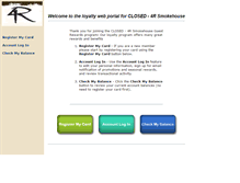 Tablet Screenshot of 4rsmokehouse.myguestaccount.com
